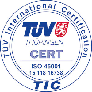 ISO 45001 - TUV international certification