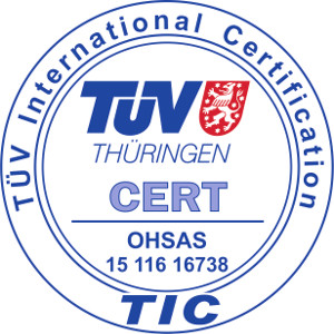 OHSAS - TUV international certification